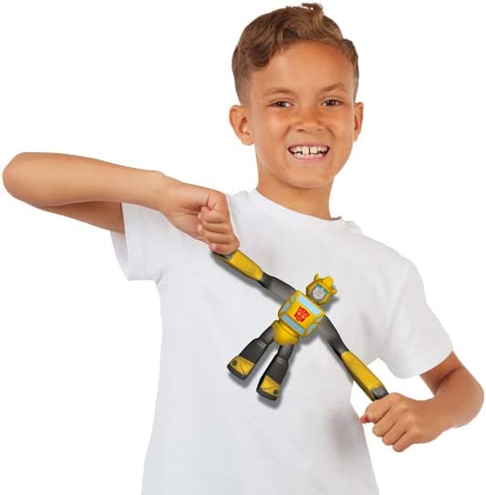 Character Options 07869 DC Stretch Toy. Amazing Stretchy Fun. Fully Stretchable Bumblebee. Ideal Present for Girls, Boys & Transformers Fans, Yellow
