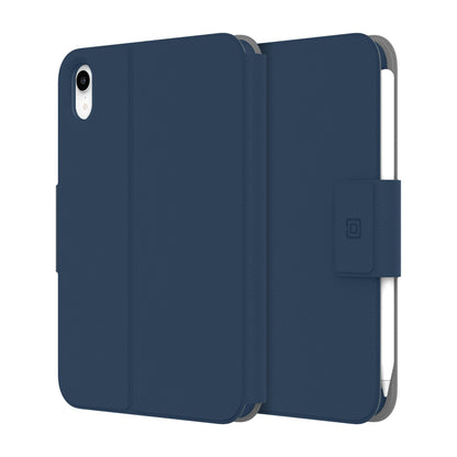Sureview Navy Blue Plant Leather Flip Case for iPad Mini 6 2021