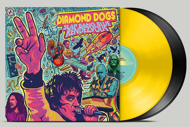 Slap Bang Blue Rendezvous (2LP Black/Yellow Vinyl)