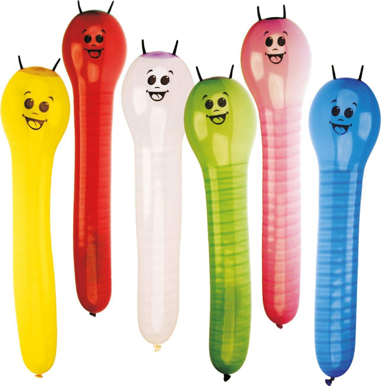 amscan Caterpillar Shaped 6-Latex Balloons