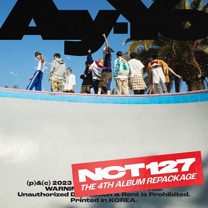 NCT 127 the 4th Album Repackage 'Ay-yo' (B Ver.)