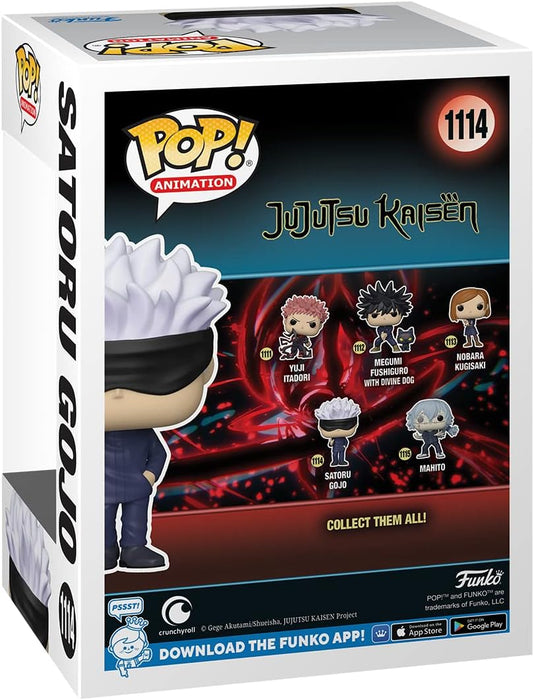 Funko Pop! Animation: Jujutsu Kaisen - Satoru Gojo - Vinyl-Sammelfigur - Geschenkidee - Offizielle Handelswaren - Spielzeug Für Kinder und Erwachsene - Anime Fans - Modellfigur Für Sammler