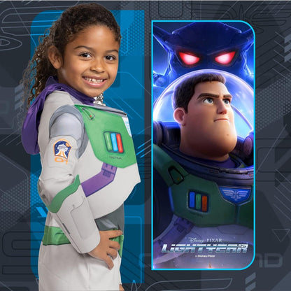 Disney Official Classic Space Ranger Buzz Lightyear Costume Kids, Astronaut Costume Kids Fancy Dress Up for Children Available In Sizes XS, S and M