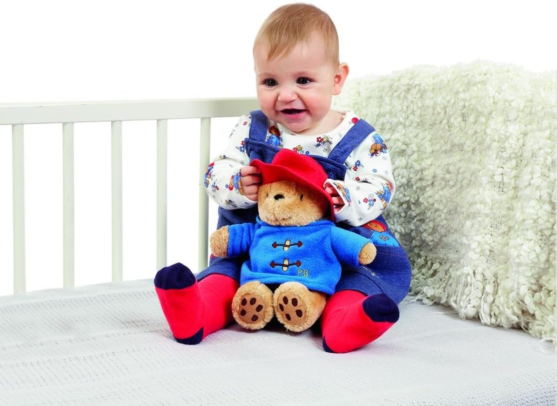 Rainbow Designs Classic Cuddly Paddington,Blue,red,Small