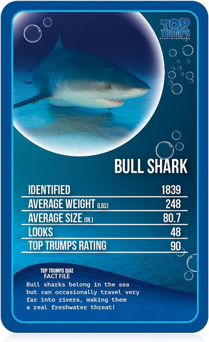 Top Trumps Juego de Cartas clásicos de Peces de Agua Dulce, aprende Datos sobre el pez ángel, Ancistrus y el tiburón Toro en Este Juego Educativo empaquetado, Regalos y Juguetes para niños y niñas a