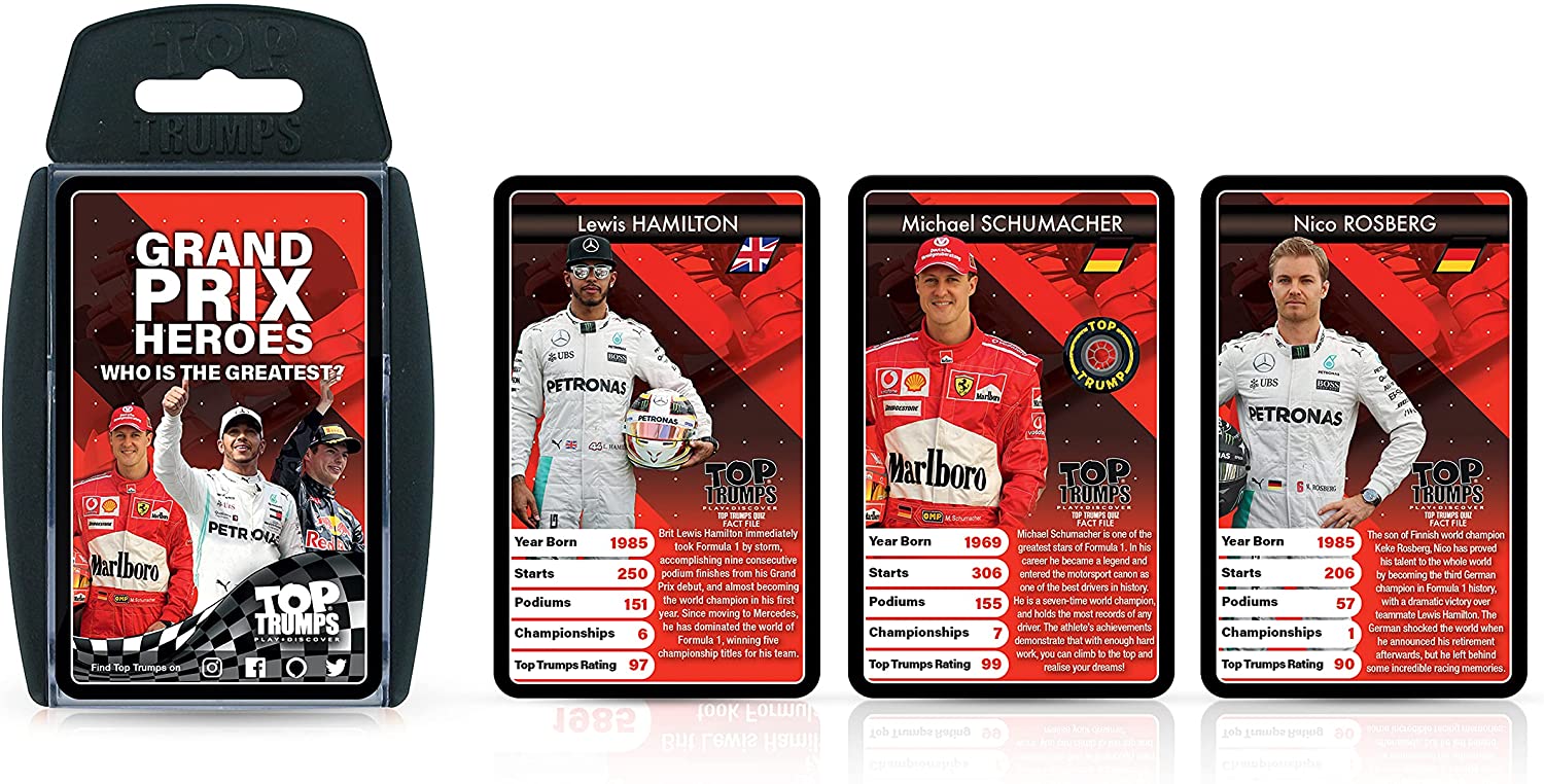 Top Trumps, Multicolor, Talla única (Winning Moves UK WM01587-EN1-6)
