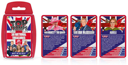 National Treasures Top Trumps Card Game
