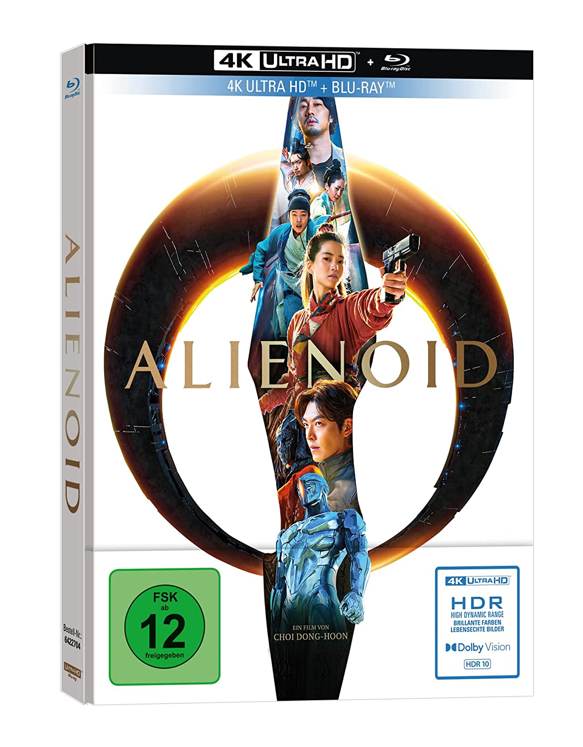 Alienoid - 2-Disc Limited Collector's Edition im Mediabook (UHD-Blu-ray + Blu-ray