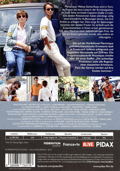 Deadly Tropics, Staffel 1 (Tropiques criminels) / Die ersten 8 Folgen der erfolgreichen Krimiserie