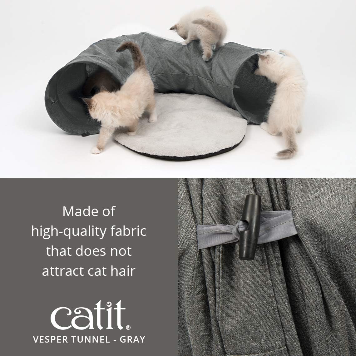Catit - Cat Tunnel Grey - (781.5022)