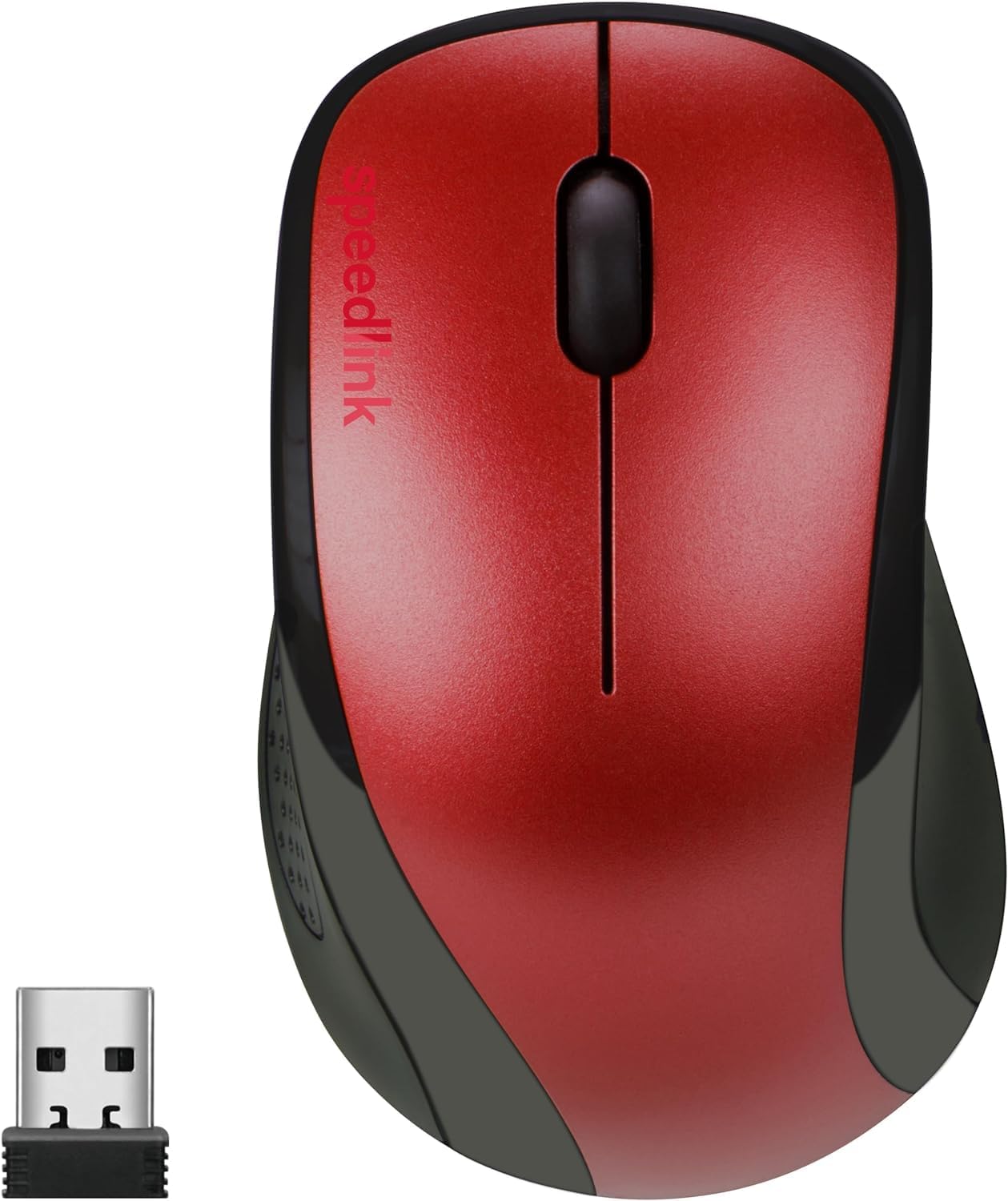 Speedlink KAPPA Mouse - draadloze muis voor kantoor, thuiskantoor en gaming - rood