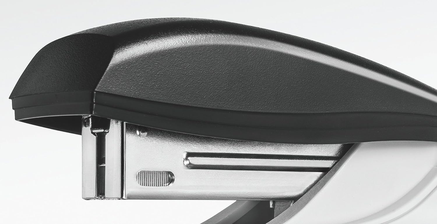 Leitz 55000195 Stapler, 30 Sheet Capacity, Black, Ergonomic Plastic Body, Includes Staples, NeXXt Range, 55000095