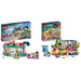 LEGO Friends Heartlake Downtown Diner Restaurant Playset, Toy for Kids Aged 6 Plus, Birthday Gift Idea with Liann, Aliya and Charli Mini-Dolls, 2023 Series Characters 41728