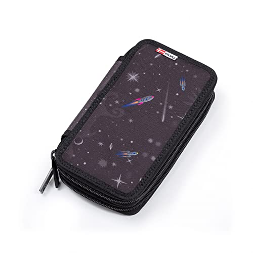Jeva - Pencil Case Twozip - Space (8865-27)