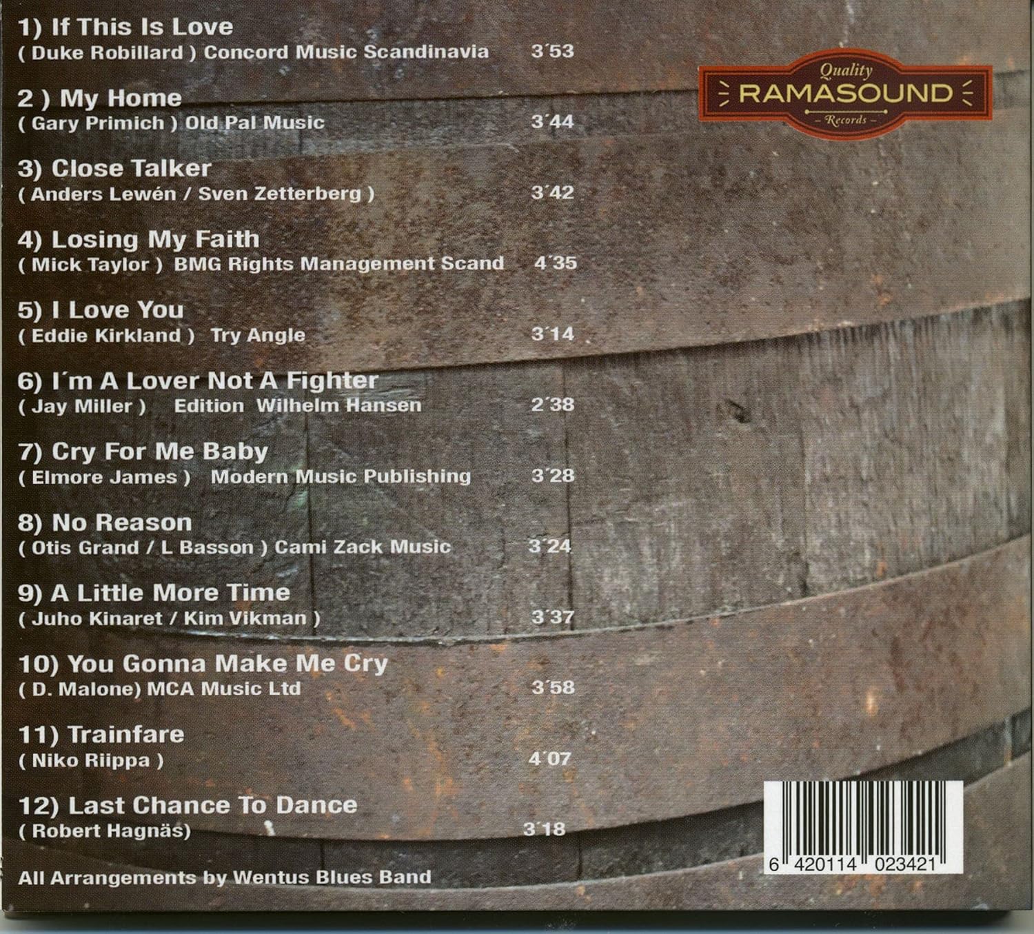 From The Barrell (CD)