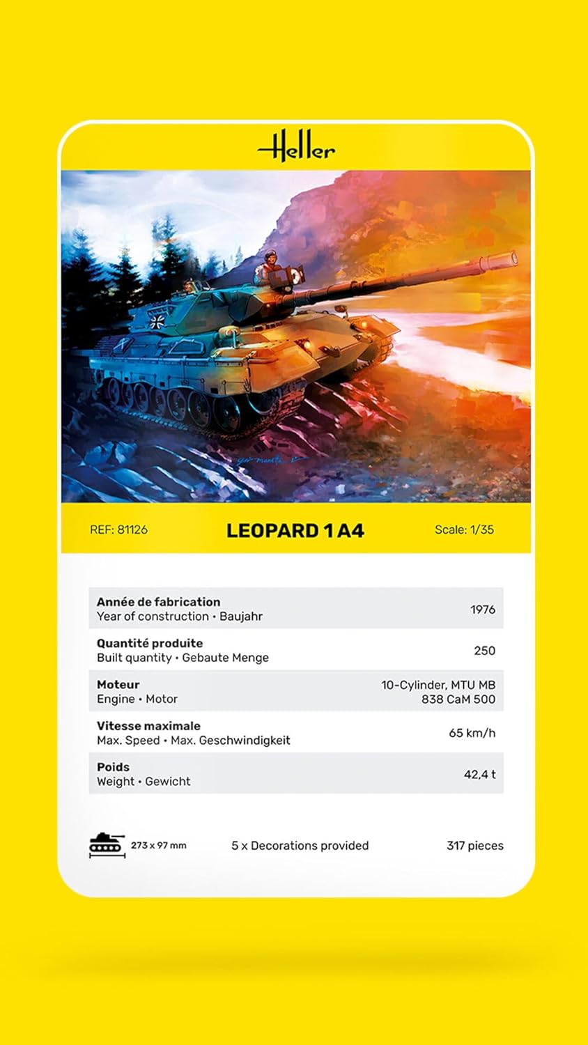 Heller HEL81126 Scale Model kit
