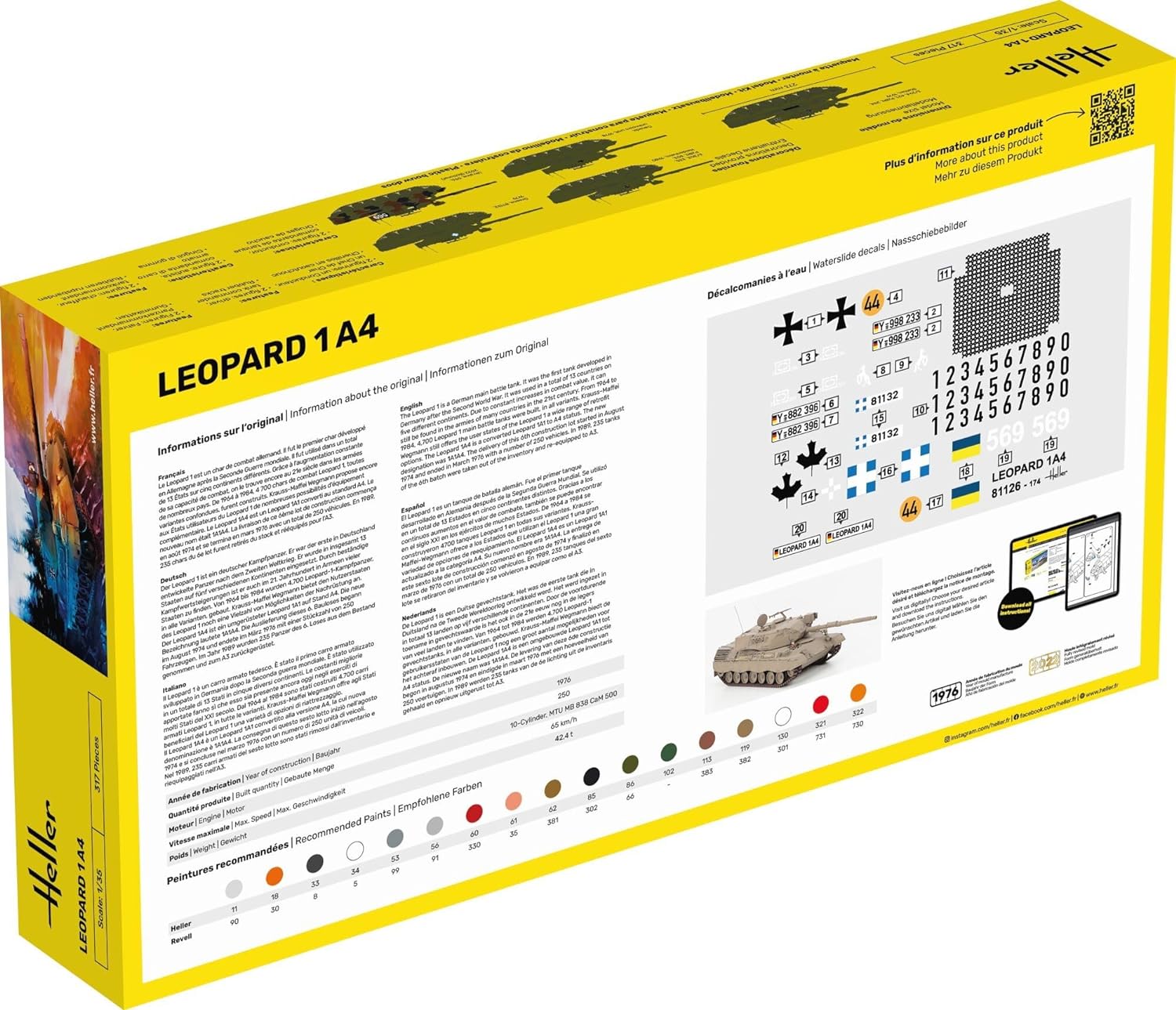 Heller HEL81126 Scale Model kit