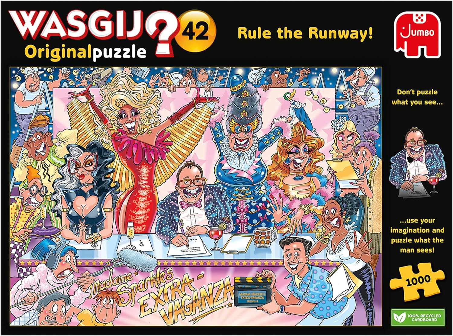 Jumbo Wasgij Original 42: Glitter & Schitter - 1000 stukjes