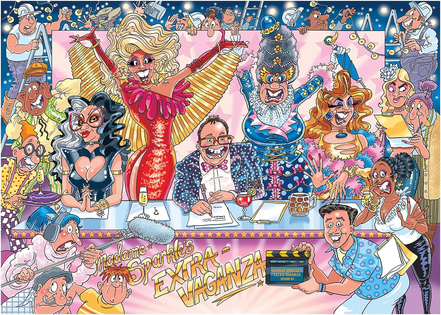 Jumbo Wasgij Original 42: Glitter & Schitter - 1000 stukjes