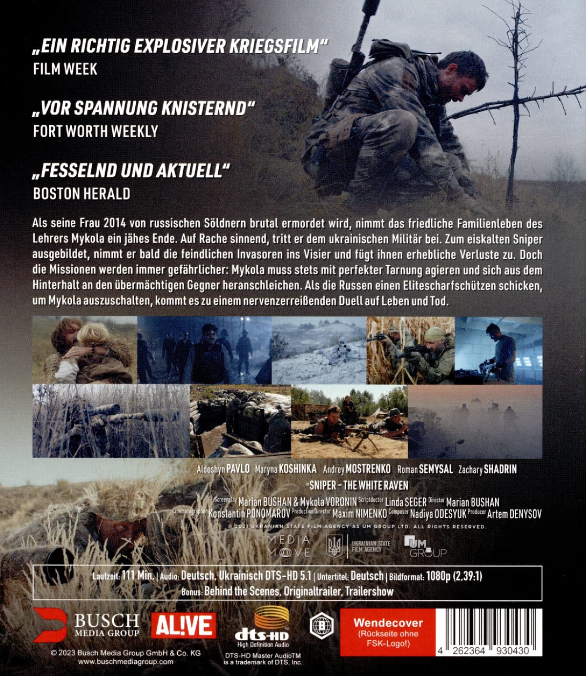 Sniper - The White Raven (Deutsch/OV) (Blu-ray)
