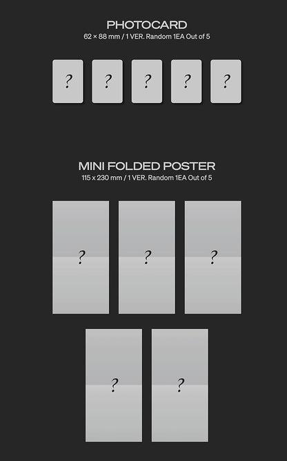 Reason - Random Cover - Jewel Case - incl. 16pg Photobook, Photocard + Mini-Folded Poster