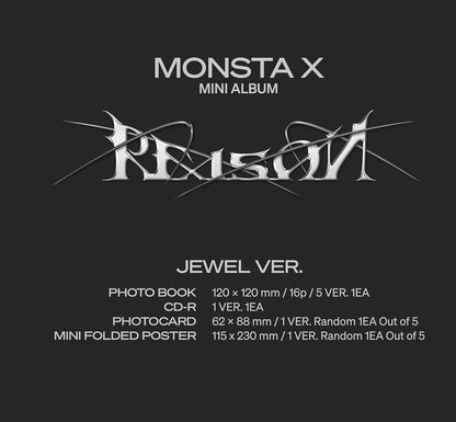 Reason - Random Cover - Jewel Case - incl. 16pg Photobook, Photocard + Mini-Folded Poster