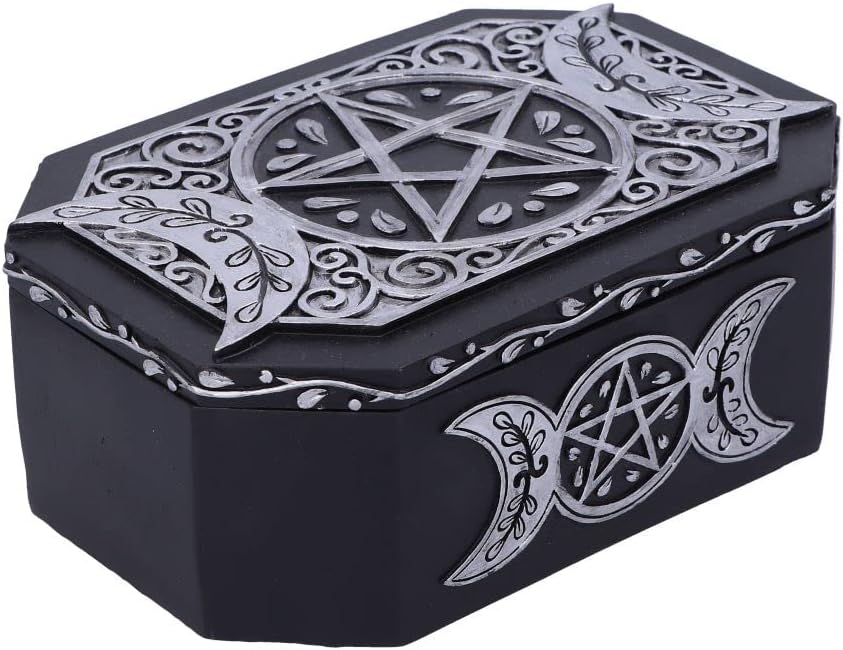 Nemesis Now Hecate's Protection Box, Black, 17.8cm