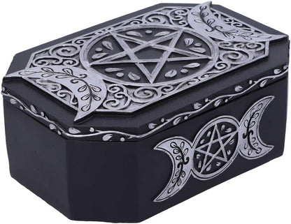 Nemesis Now Hecate's Protection Box, Black, 17.8cm