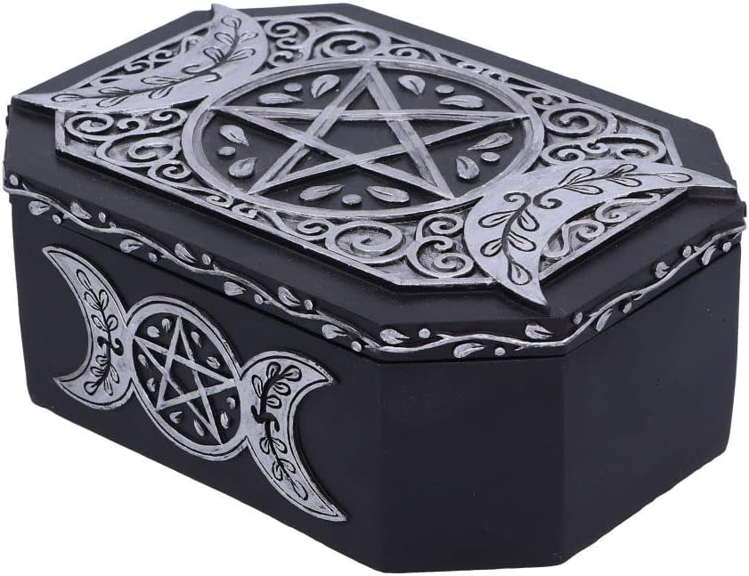 Nemesis Now Hecate's Protection Box, Black, 17.8cm