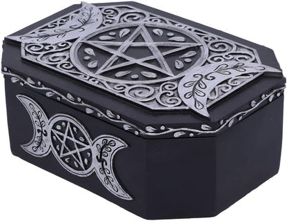 Nemesis Now Hecate's Protection Box, Black, 17.8cm