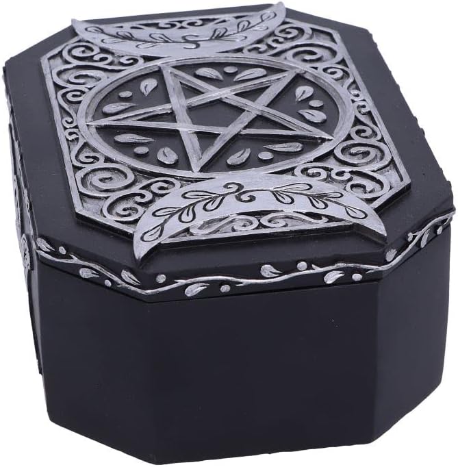 Nemesis Now Hecate's Protection Box, Black, 17.8cm