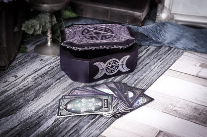 Nemesis Now Hecate's Protection Box, Black, 17.8cm