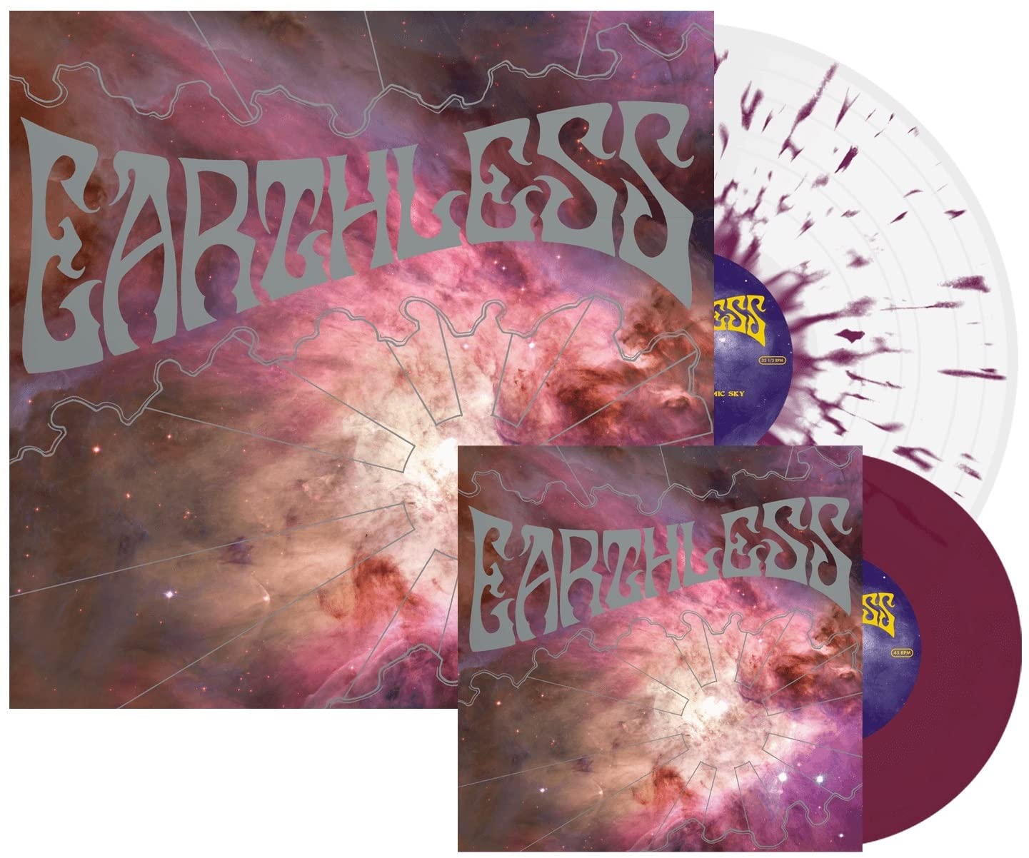 Rhythms From A Cosmic Sky Clear w/ Purple Splatter