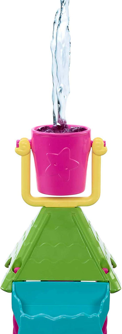 Barbie Toys, Skipper Doll and Waterpark Playset with Working Water Slide, Puppy Squirt-Toy, 5+ Accessories and More, First Jobs, HKD80