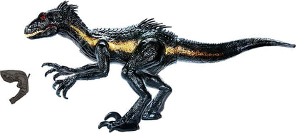 Mattel Jurassic World Indoraptor Dinosaurio de juguete con sonidos y ataques, +4 años (HKY12