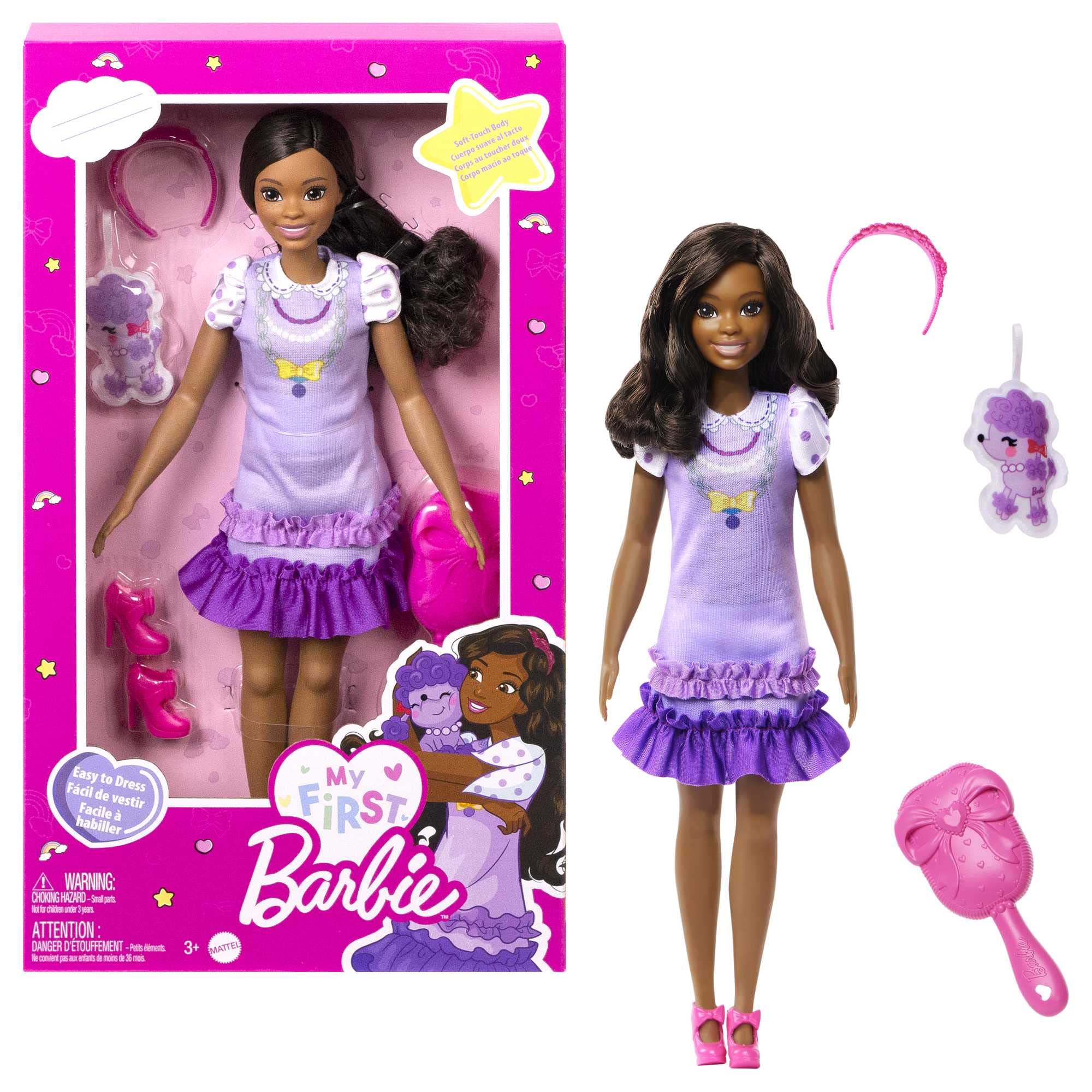 `Mattel My First Barbie 13.5`` Doll & Acc. Aa`