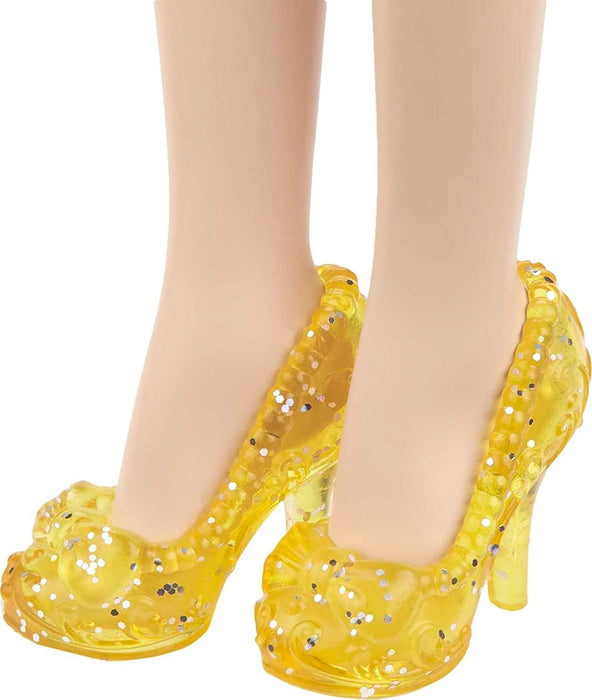 Mattel Disney Prinzessin-Spielzeug, bewegliche Schneewittchen-Modepuppe mit glitzernder Kleidung und Accessoires, inspiriert vom Disney-Film, Geschenk für Kinder, HLW08