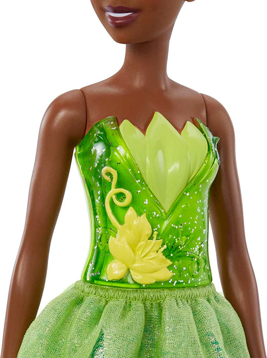 Mattel Disney Princess Tiana Muñeca princesa película Tiana y el sapo, juguete +3 años (HLW04)