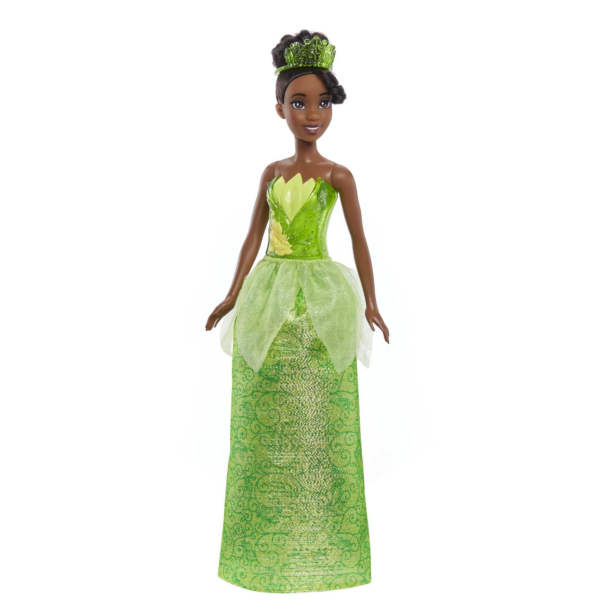 Mattel Disney Princess Tiana Muñeca princesa película Tiana y el sapo, juguete +3 años (HLW04)