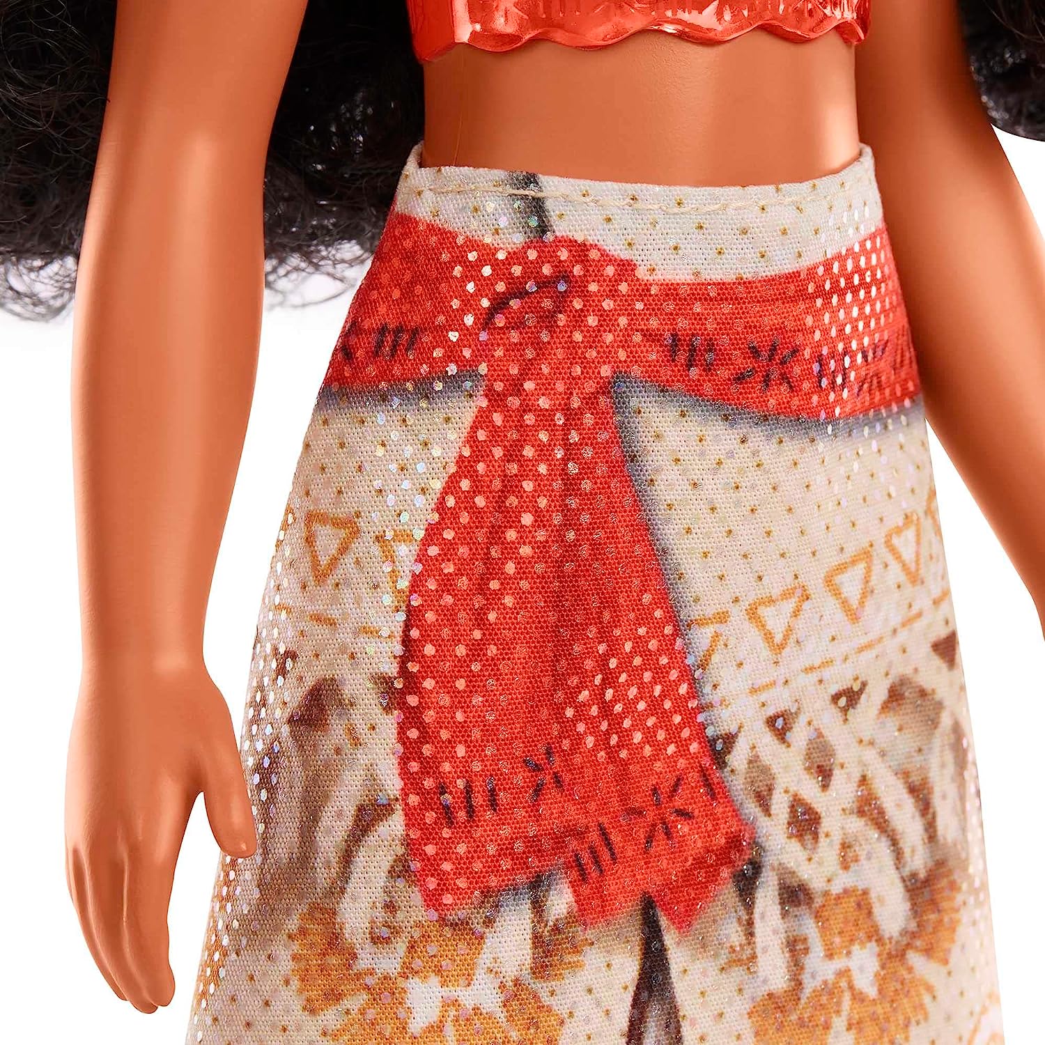 Mattel Disney Princess Dolls, Moana Posable Fashion Doll mit funkelnder Kleidung und Zubehör, Disney Movie Toys, HLW05