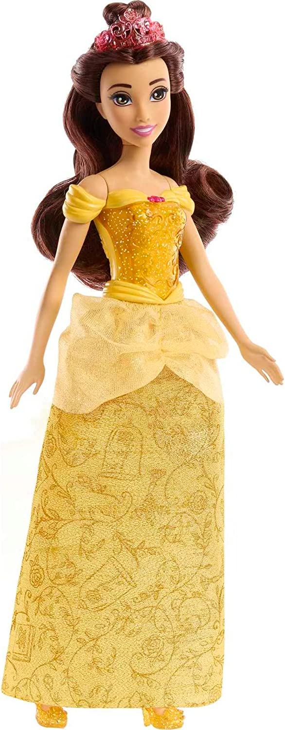Mattel Disney Princess Bella Muñeca princesa película La Bella y la Bestia, juguete +3 años (HLW11