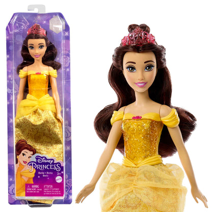 Mattel Disney Princess Bella Muñeca princesa película La Bella y la Bestia, juguete +3 años (HLW11