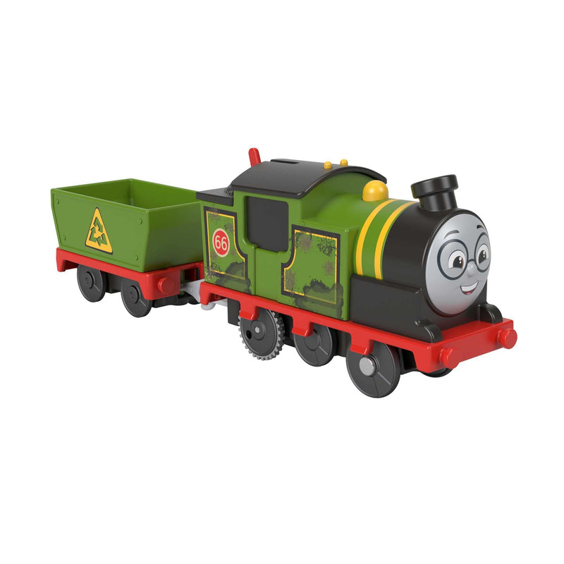 Fisher-Price Thomas and Friends Whiff Toy Train, Battery-Powered Motorized Train Engine and Cargo Car for Preschool Pretend Play, HMC23, ‎multicolour