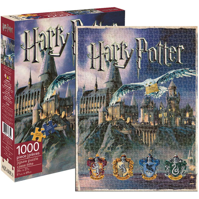 AQUARIUS 65252 Harry Potter-Hogwarts 1000 Piece Jigsaw Puzzle, Multicoloured