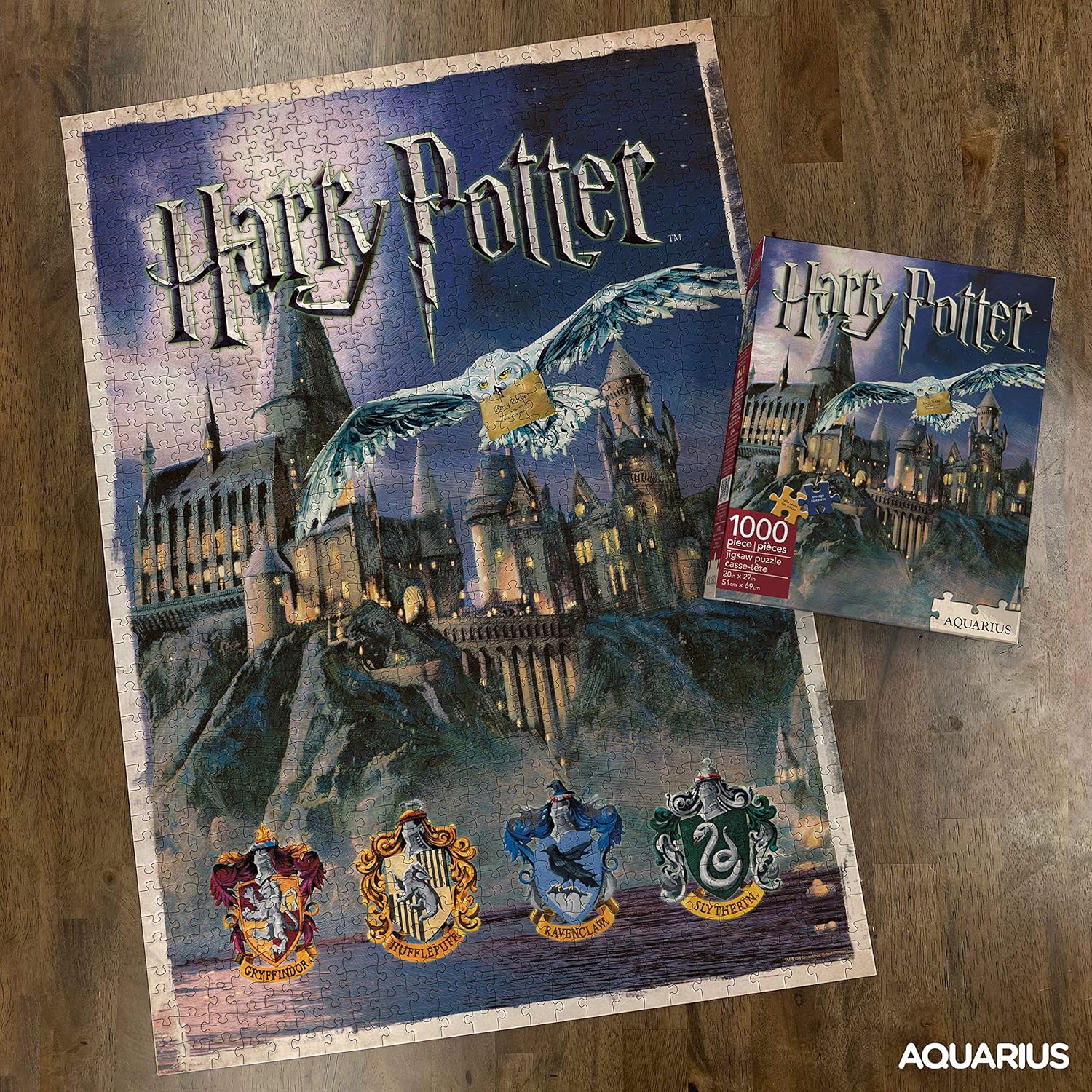 AQUARIUS 65252 Harry Potter-Hogwarts 1000 Piece Jigsaw Puzzle, Multicoloured