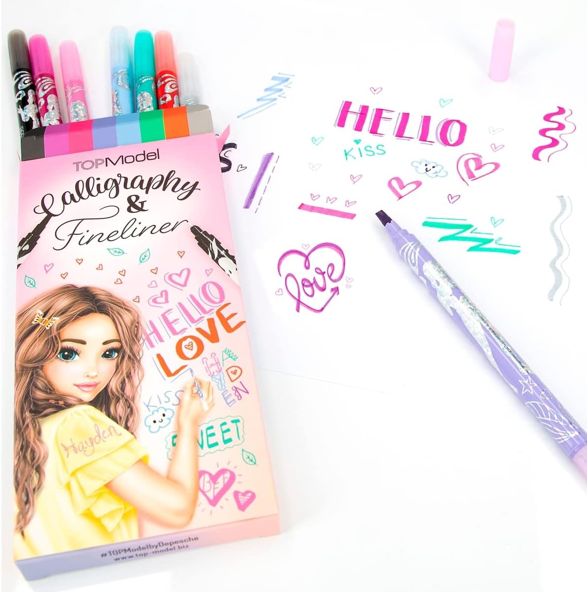 Depesche TOPModel - Calligraphy & Finliner Set (411392