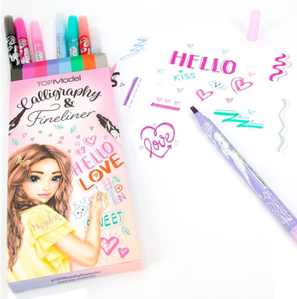 Depesche TOPModel - Calligraphy & Finliner Set (411392