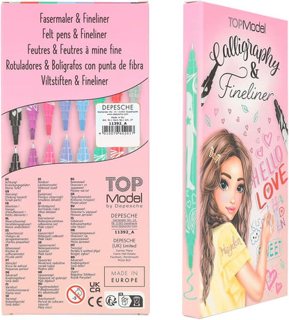 Depesche TOPModel - Calligraphy & Finliner Set (411392