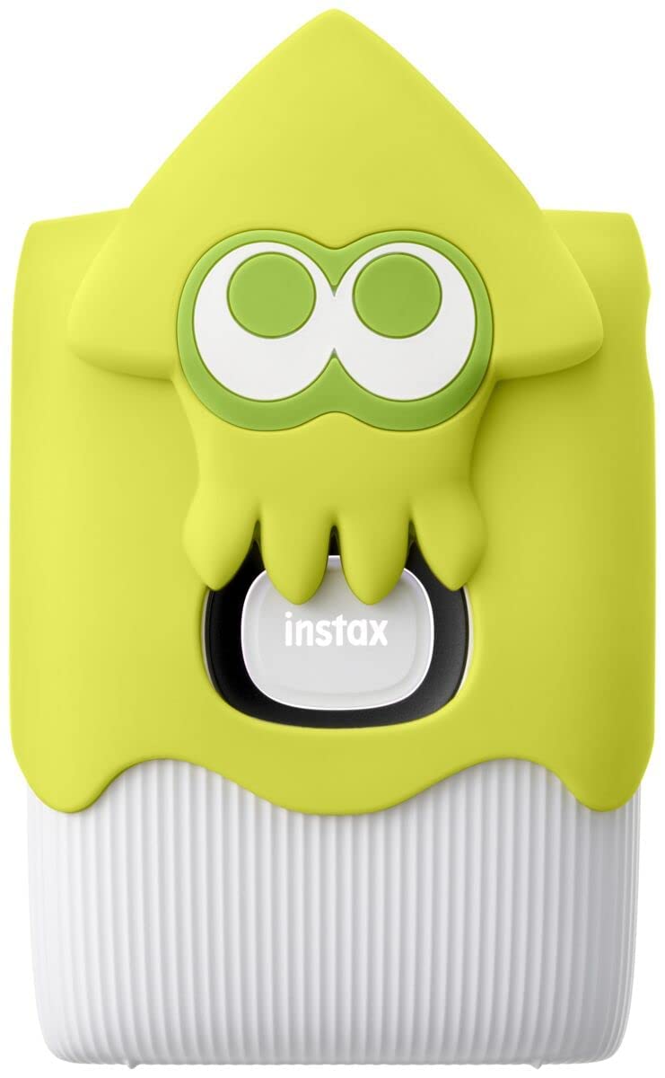 instax Link 2 draagbare smartphone printer Splatoon 3 Bundel editie, mini film formaat, klei wit mini Link 2 Special Edition Splatoon Case Bundle