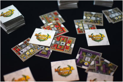 Magna Roma: Standard - Archona Games, Tile Placement Board Game, City Building, Strategy, Solo Mode Available, Ages 13+, 90 Minute Game Play, 1-4 Players